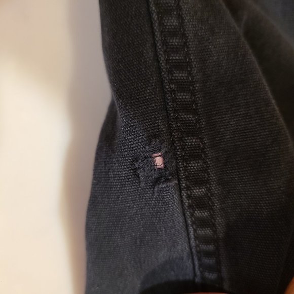 Carhartt Relaxed Fit Jeans Black Denim Pant - Picture 14 of 15